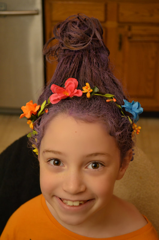 Troll Hair (Crazy Hair Day Idea) - A Girl Who Needs To Craft